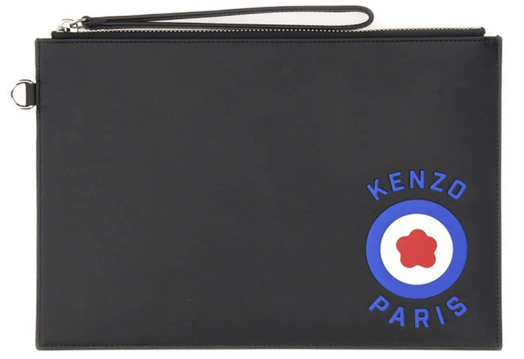Túi Kenzo Target Large Leather Purse 'Black' FD65PM722L44-99