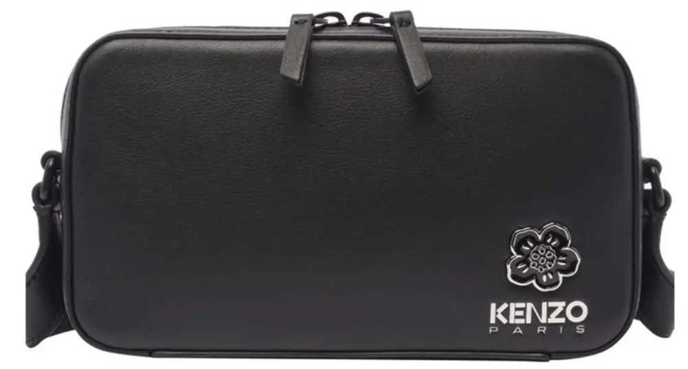 Túi Kenzo Boke Flower Crest Leather 'Black' FD65SA478L40-99