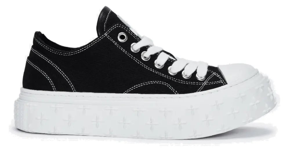 Giày SMFK Garden Vintage Skate Shoes 'Black White' S0001BW