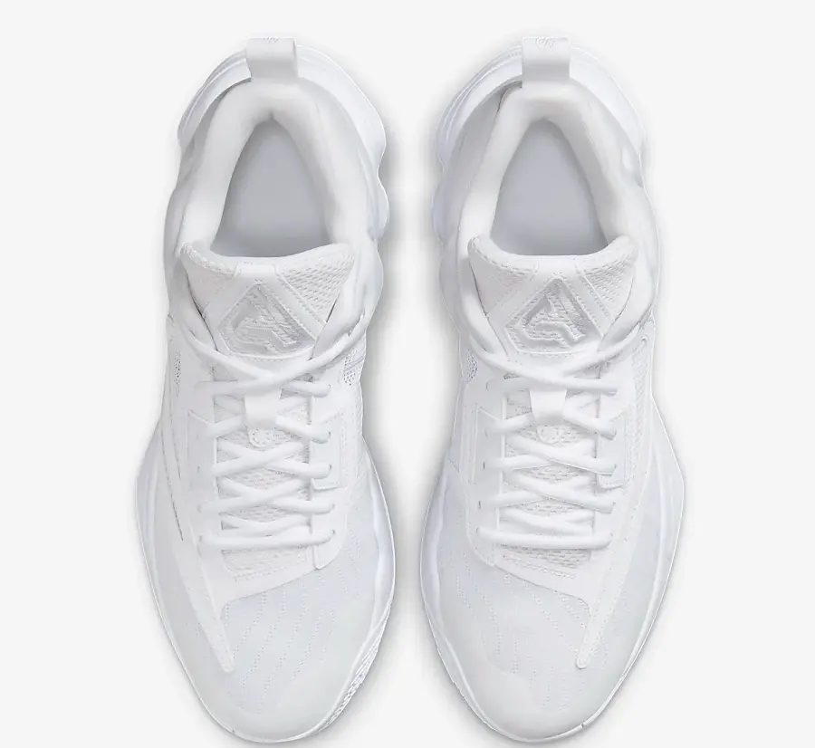 Giày Nike Giannis Immortality 3 Triple White DZ7533-102 - Ảnh 4