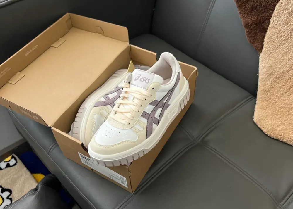 Giày Asics Court Mz ‘Beige Grey’ 1203A508-100 - Ảnh 4