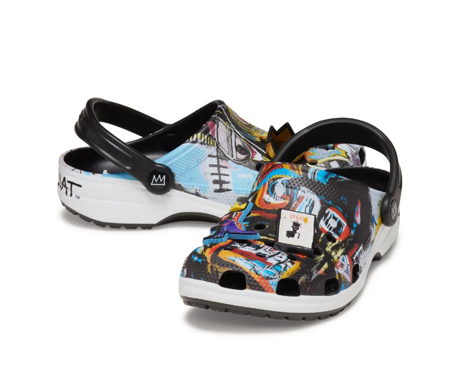 Dép Crocs Classic Clog 'Jean-Michel Basquiat' 209486-001 - Ảnh 3