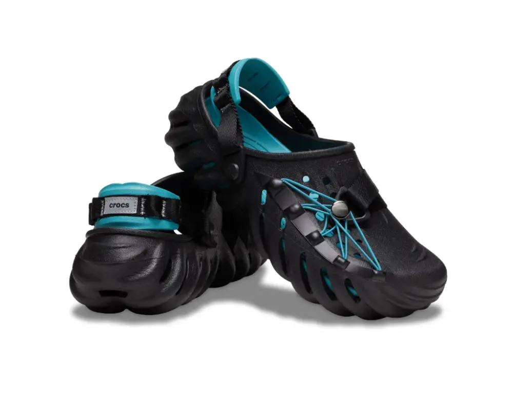 Alternative view of Dép Crocs Echo Reflective Laces 'Black' 210004-001