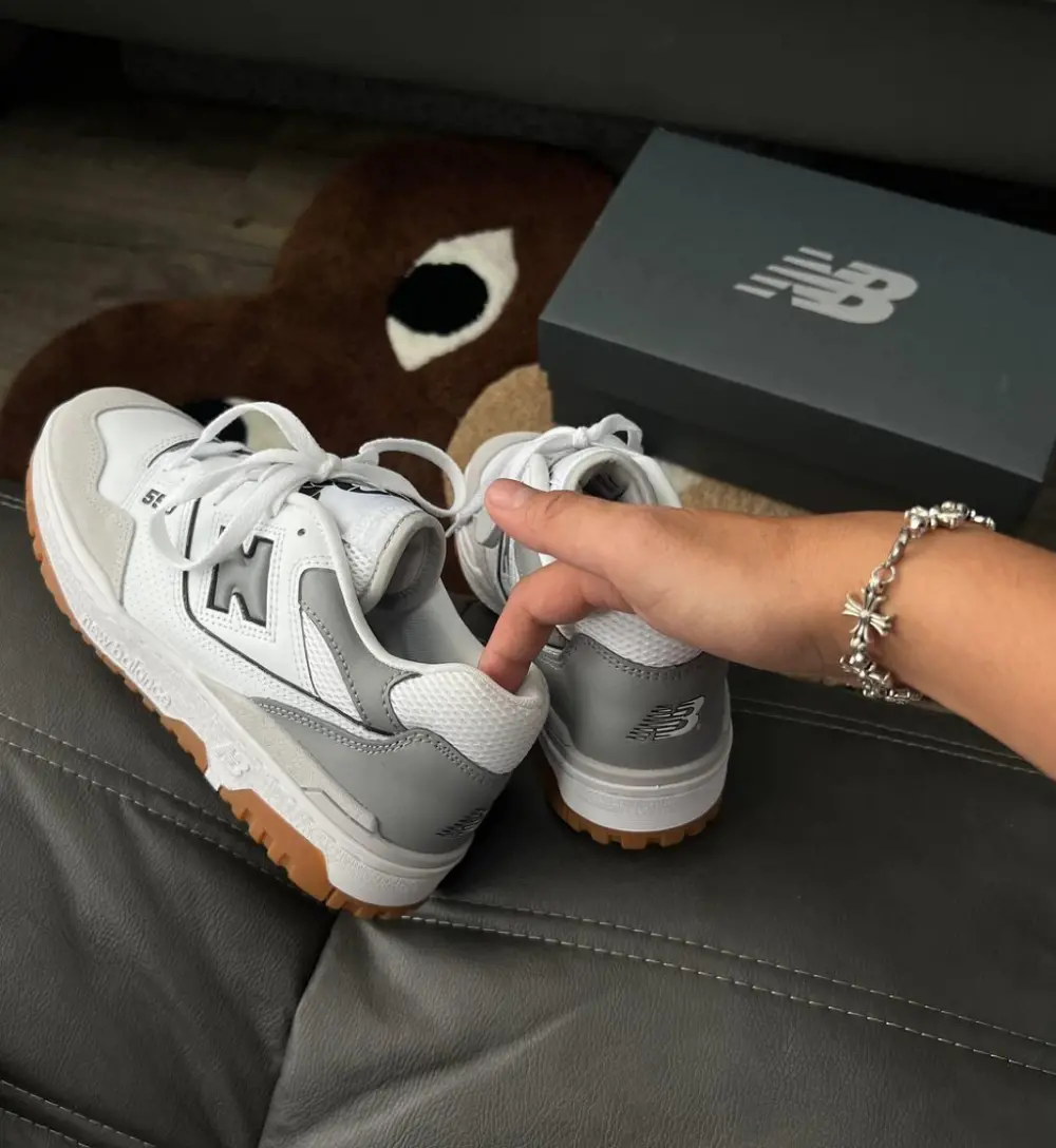 Giày New Balance 550 'White Slate Grey' BB550ESC - Ảnh 3