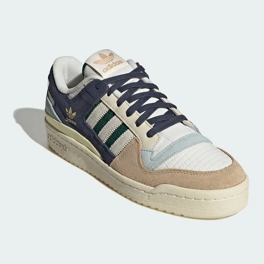 Alternative view of Giày Adidas Forum 84 Low ‘Beige Navy Green’ GW4332