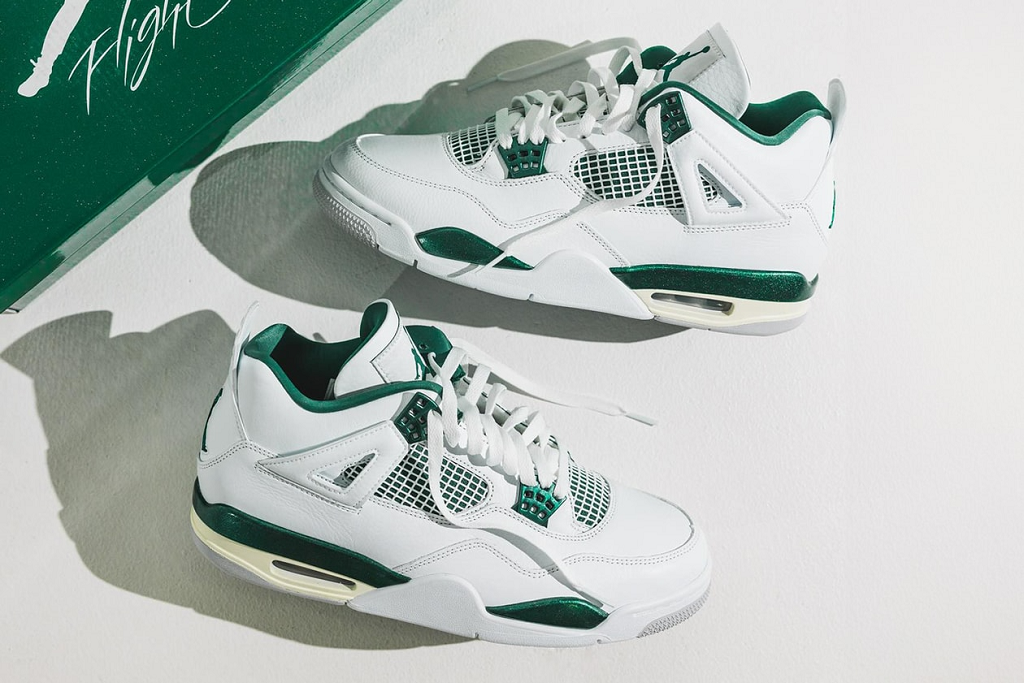 Giày Nike Air Jordan 4 Retro 'Oxidized Green' FQ8138-103 - Ảnh 2