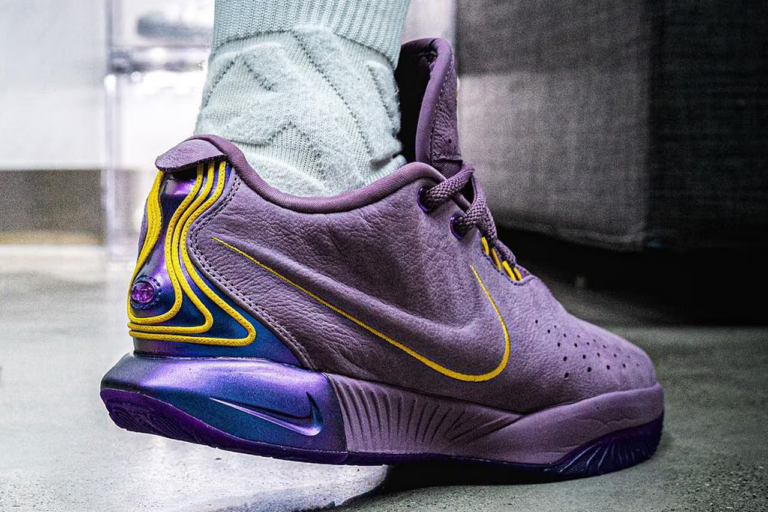 Giày Nike LeBron 21 ‘Purple Rain’ FV2345-500 - Ảnh 3