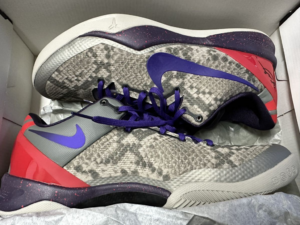 Alternative view of Giày Nike Kobe 8 'Mine Grey' 555035-003