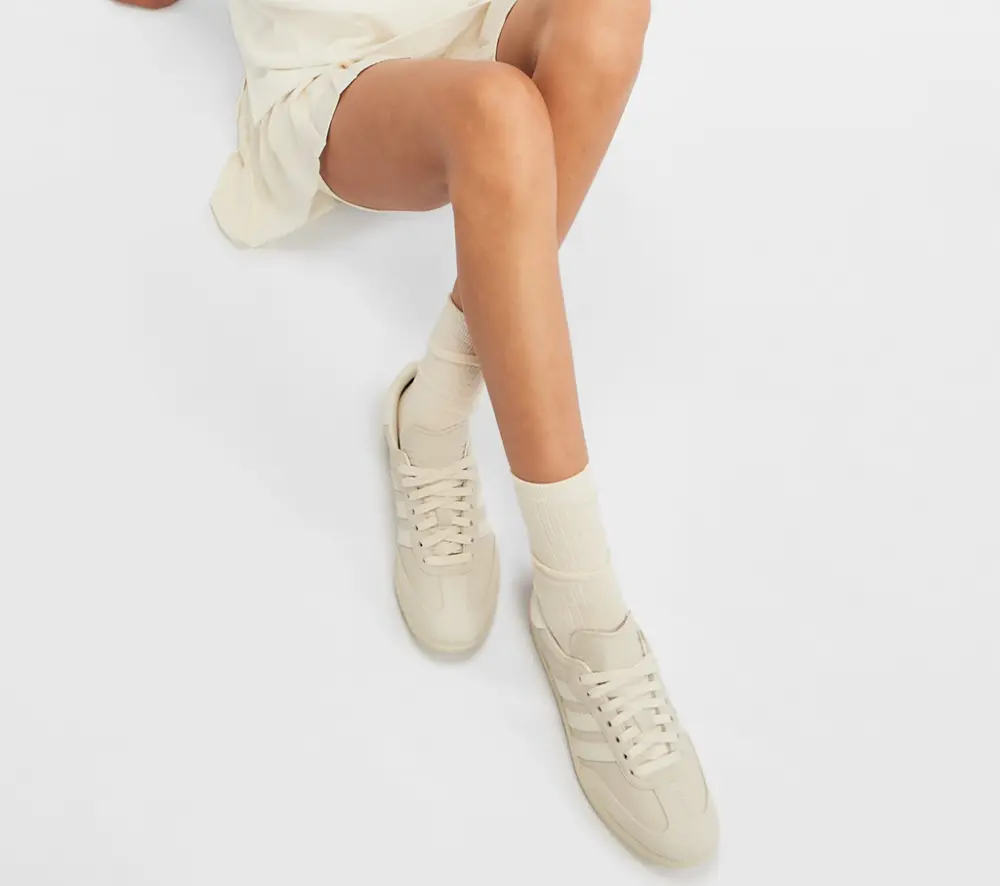 Alternative view of Giày Adidas Samba Humanrace 'Cloud White' ID9067
