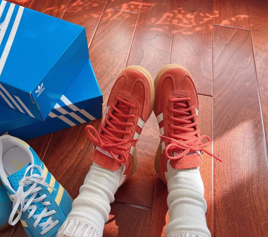 Giày Adidas Originals Handball Spezial ‘Red’ IG6191 - Ảnh 8