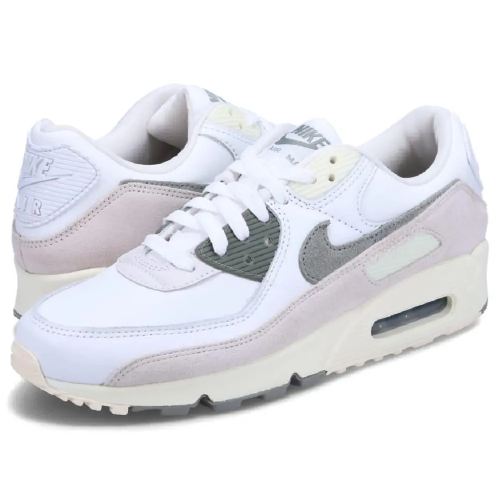 Alternative view of Giày Nike Air Max 90 SE White Dark Stucco FZ5159-100