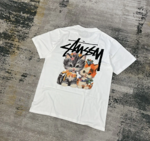 Alternative view of Áo Stussy Kitens T-Shirt 2023SS White 1904965