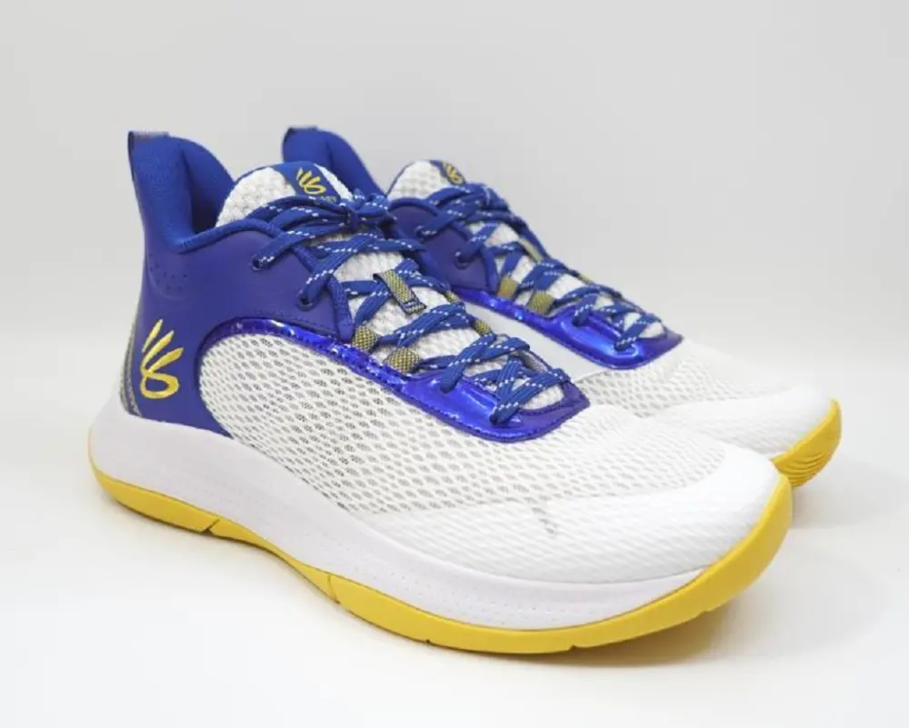 Giày Under Armour Curry 3Z6 ‘Warriors Home’ 3025090-103 - Ảnh 4