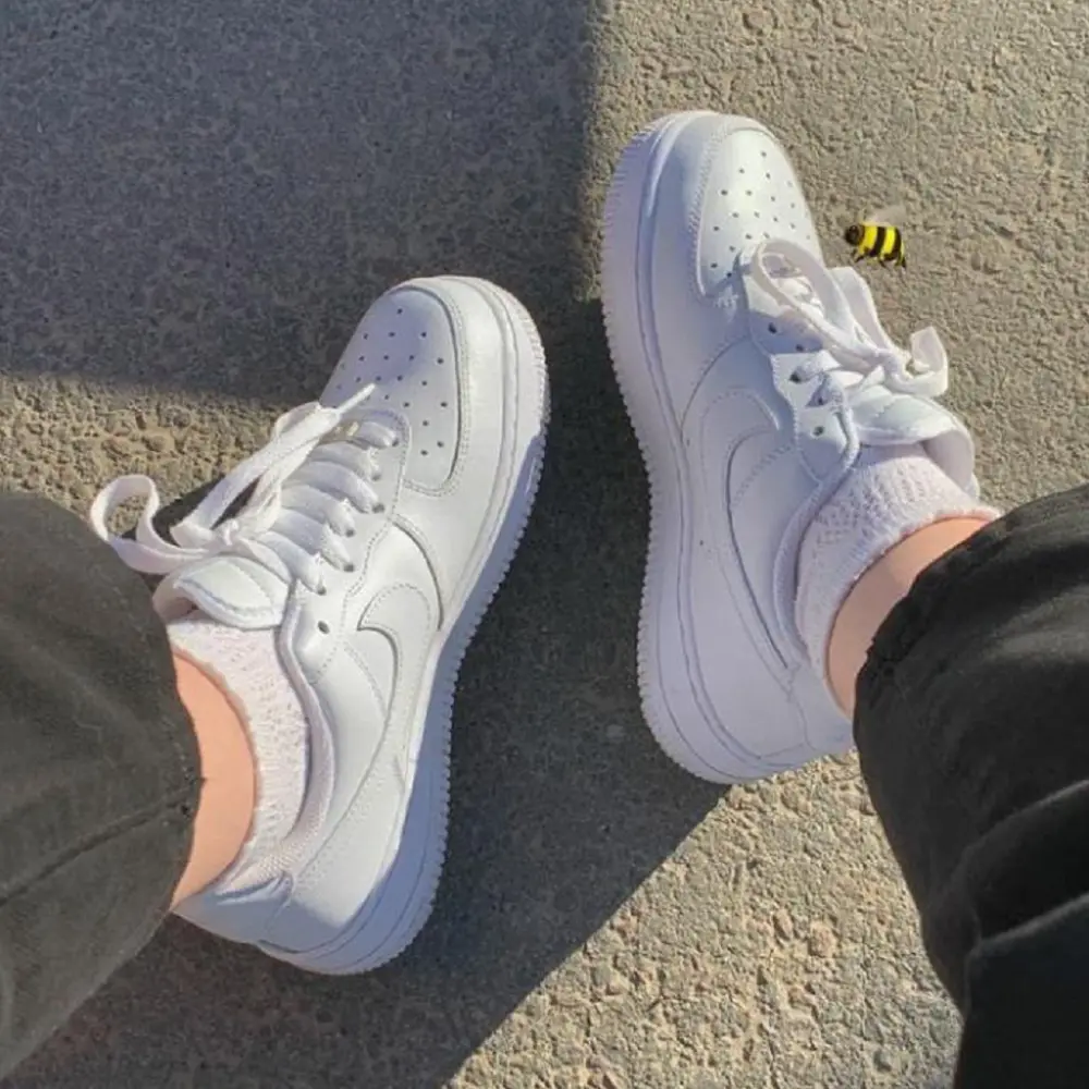 Giày Nike Air Force 1 '07 ' White Icy Blue ' FV0383-100 - Ảnh 3