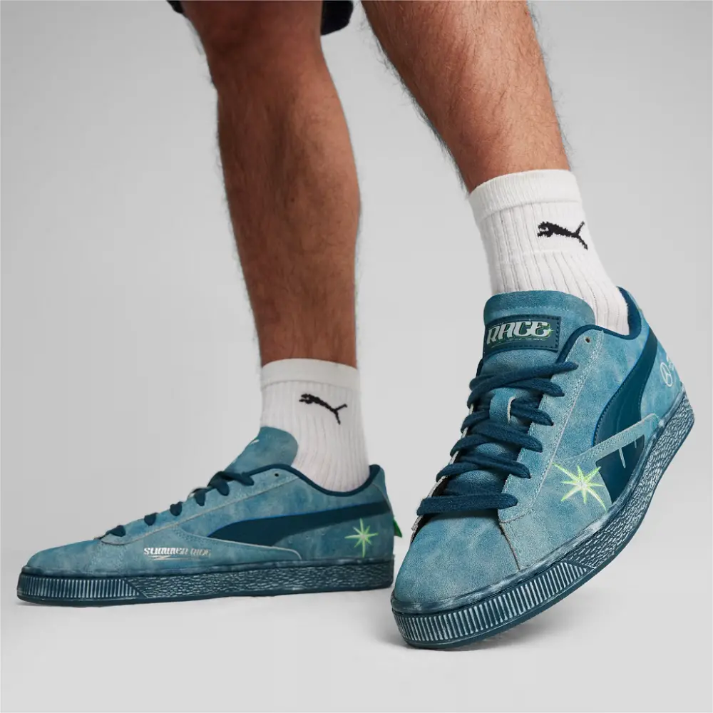 Giày Puma Suede Mercedes-AMG Petronas F1 308119-01 - Ảnh 5