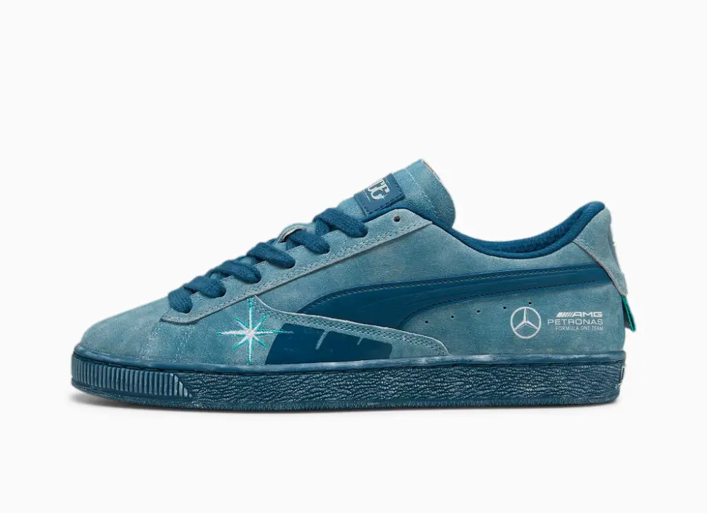 Giày Puma Suede Mercedes-AMG Petronas F1 308119-01 - Ảnh 3