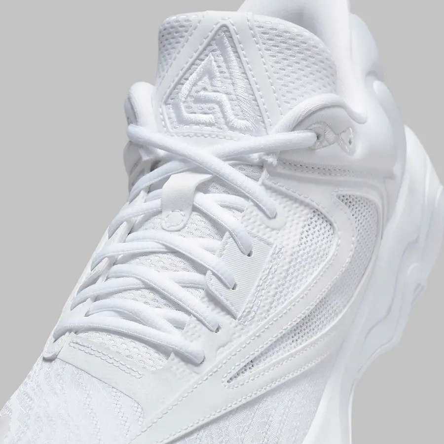 Giày Nike Giannis Immortality 3 Triple White DZ7533-102 - Ảnh 5
