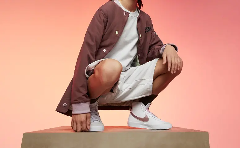 Alternative view of Giày Nike Blazer Mid 77 'Pinksicle' DA4086-118