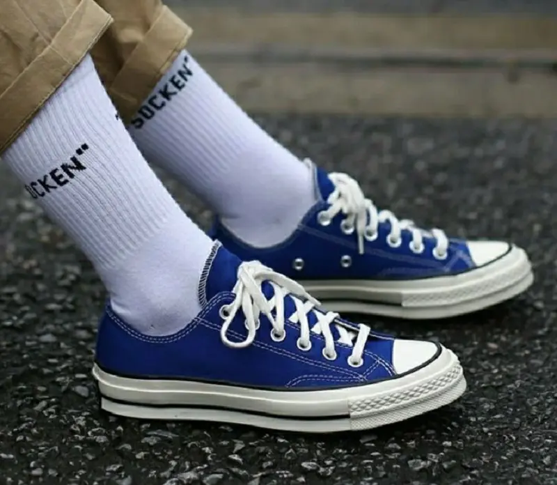 Giày Converse Chuck Taylor All Star 70 Ox 'Rush Blue' 168514C - Ảnh 3