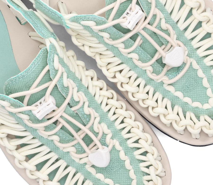 Dép Keen Uneek Canvas 'Granite Green' 1028566 - Ảnh 4