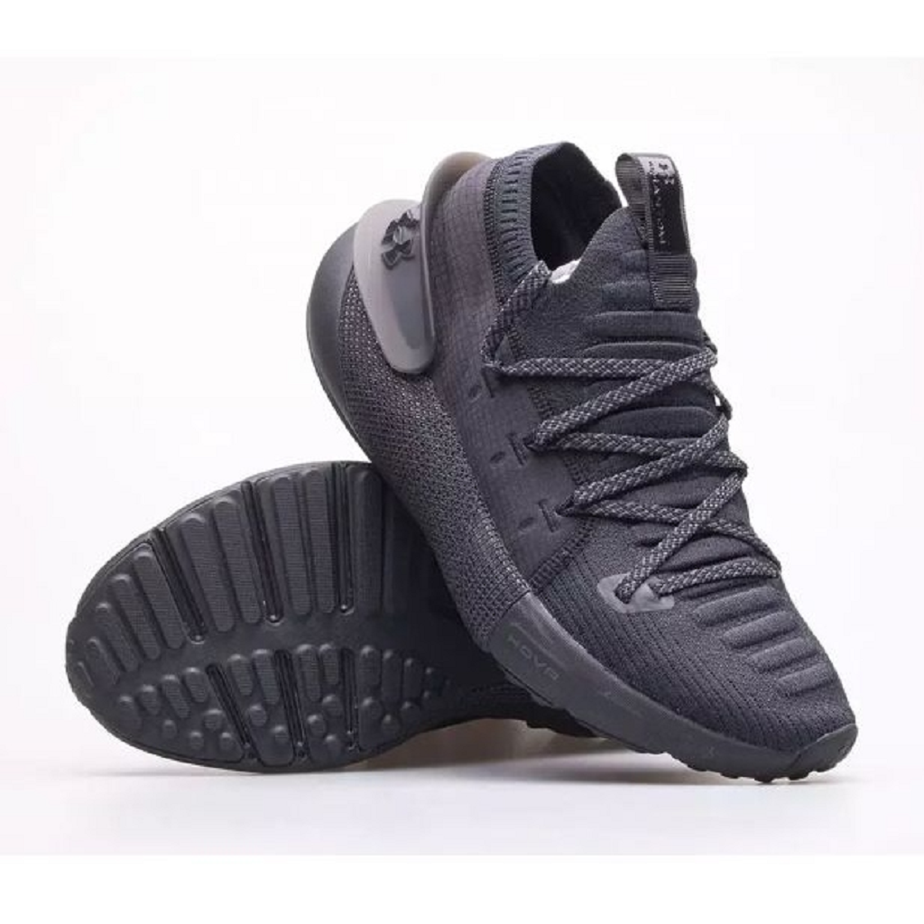 Giày Under Armour HOVR Phantom 3 ‘Triple Black’ 3025517-002 - Ảnh 4