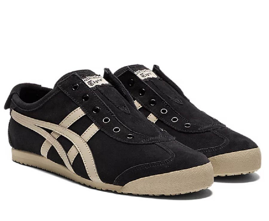 Giày Onitsuka Tiger Mexico 66 Slip-On ‘Black’ 1183C157-001 - Ảnh 3