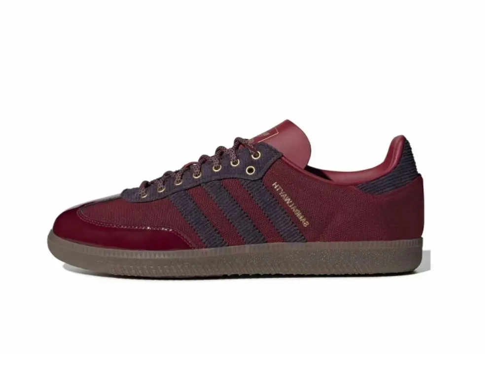Giày Adidas x ALWAYTH Samba OG 'College Burgundy' IH5187 - Ảnh 7