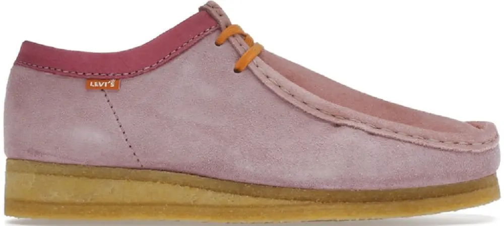 Giày Clarks x Levi's Vintage Clothing Wallabee Pink 26160322
