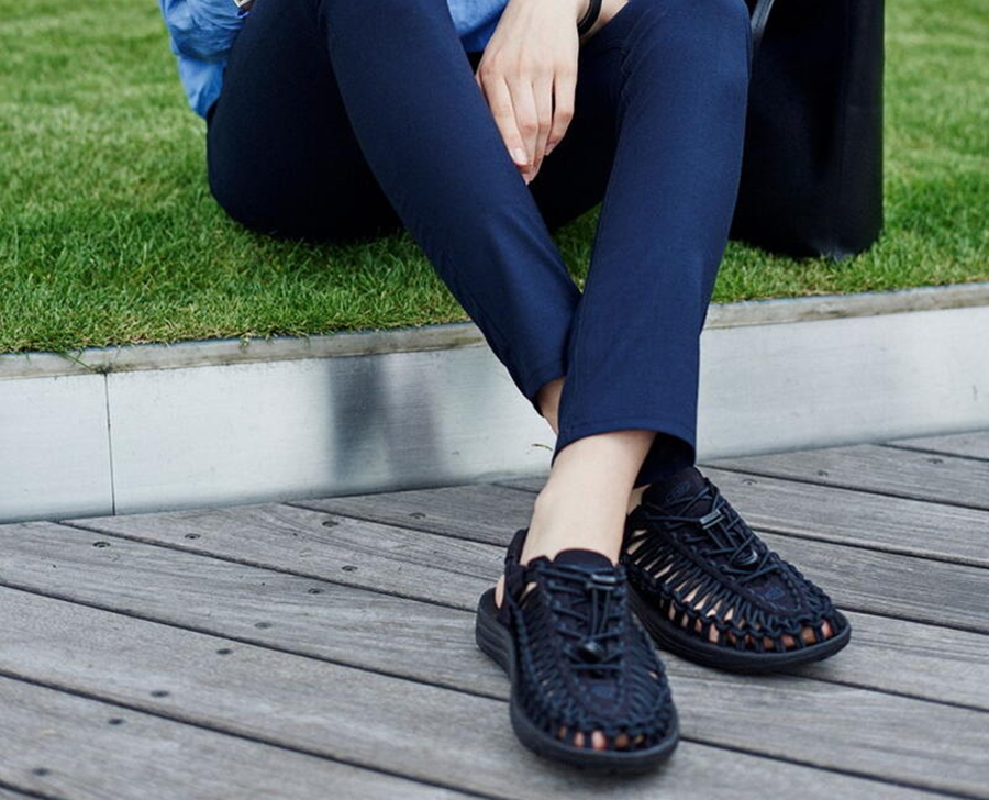 Dép Keen Uneek Sandals 'Black' 1014099 - Ảnh 4