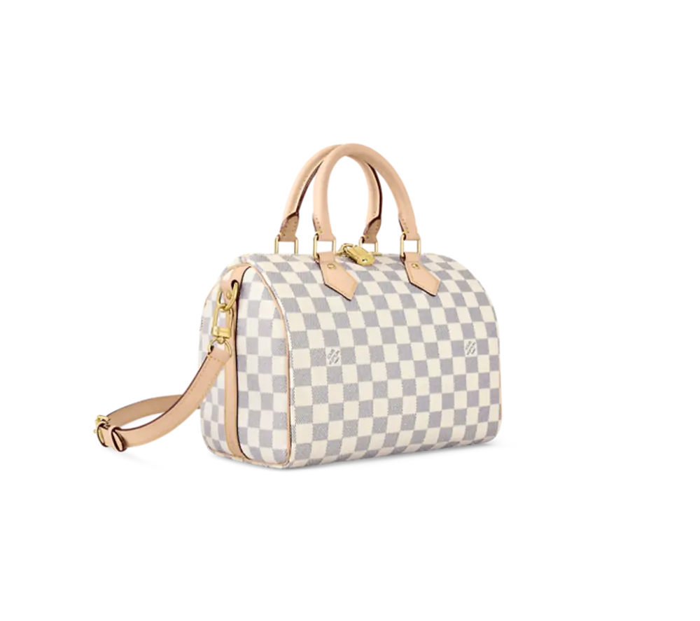 Túi Louis Vuitton Speedy Bandoulière 25 ‘White’ N41374 - Ảnh 4