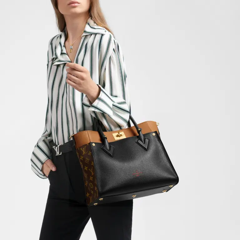 Túi Louis Vuitton On My Side MM ‘Black’ M53823 - Ảnh 3