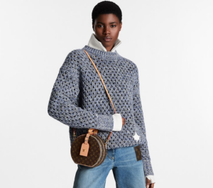 Alternative view of Túi Louis Vuitton Petite Boite Chapeau Monogram Coated Canvas 'Brown' M43514