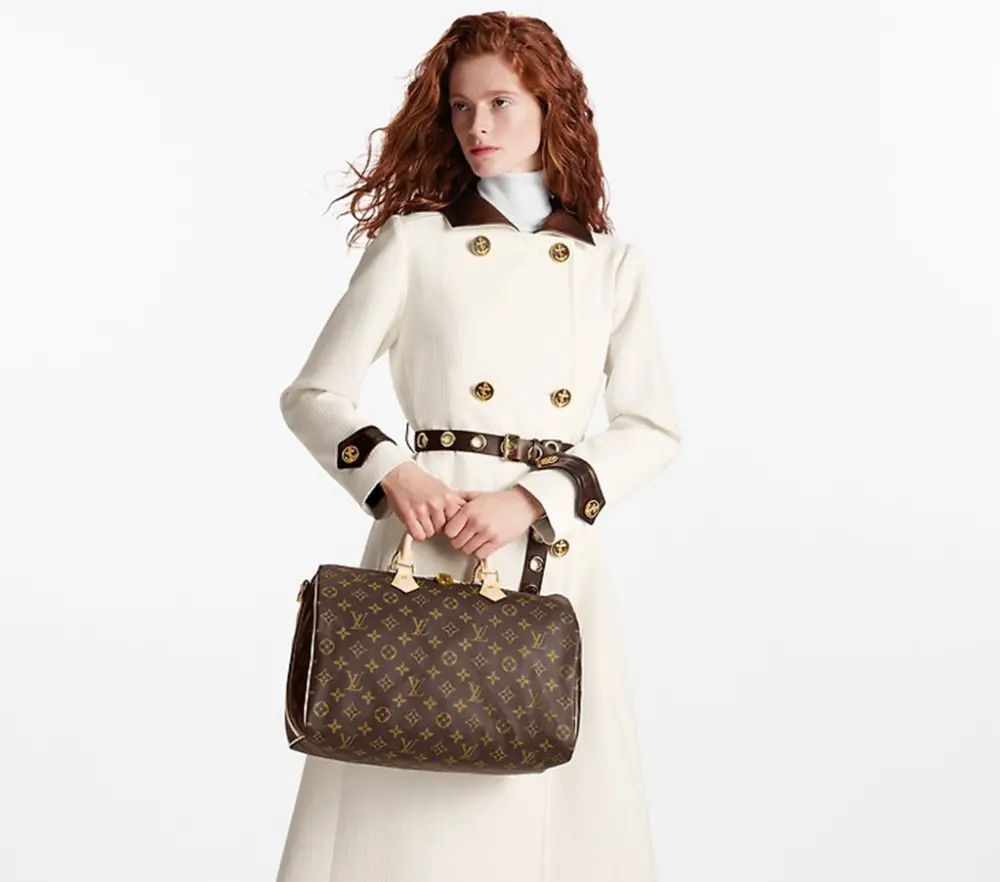 Alternative view of Túi Louis Vuitton Speedy Bandoulière 35 ‘Brown’ M41111
