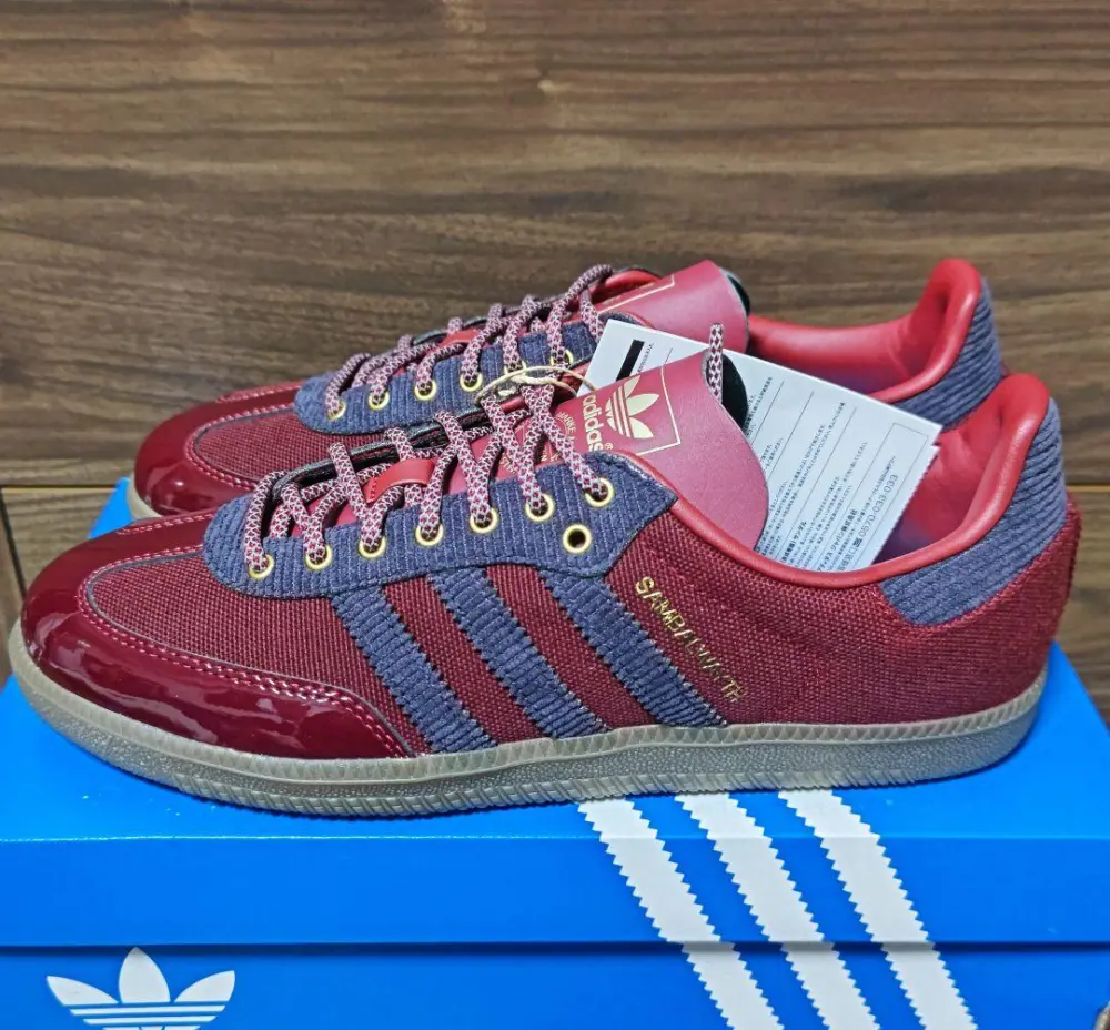 Giày Adidas x ALWAYTH Samba OG 'College Burgundy' IH5187 - Ảnh 3