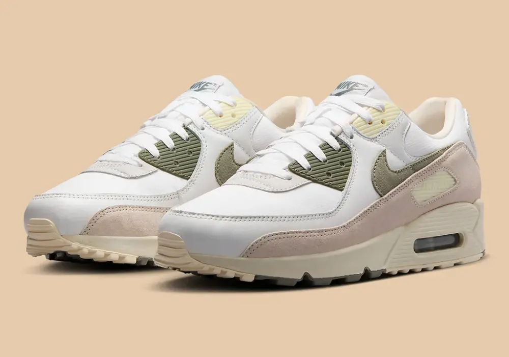 Giày Nike Air Max 90 SE White Dark Stucco FZ5159-100 - Ảnh 3