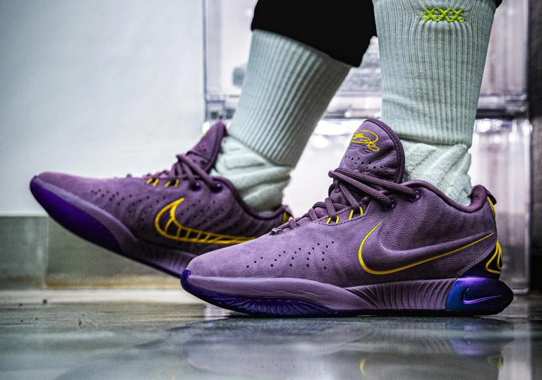 Giày Nike LeBron 21 ‘Purple Rain’ FV2345-500 - Ảnh 5