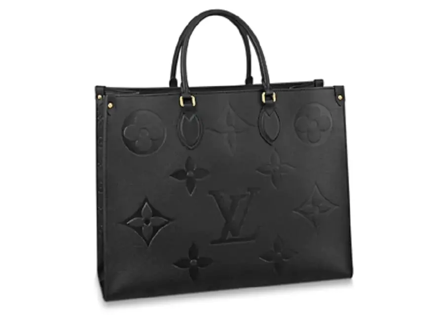 Túi Louis Vuitton Onthego GM Monogram Empreinte 'Black' M44925 - Ảnh 4