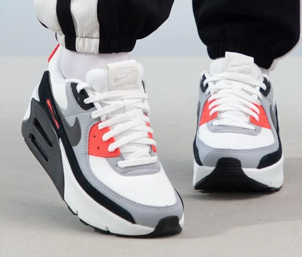 Giày Nike Air Max 90 LV9 'Infrared' FD4328-101 - Ảnh 4