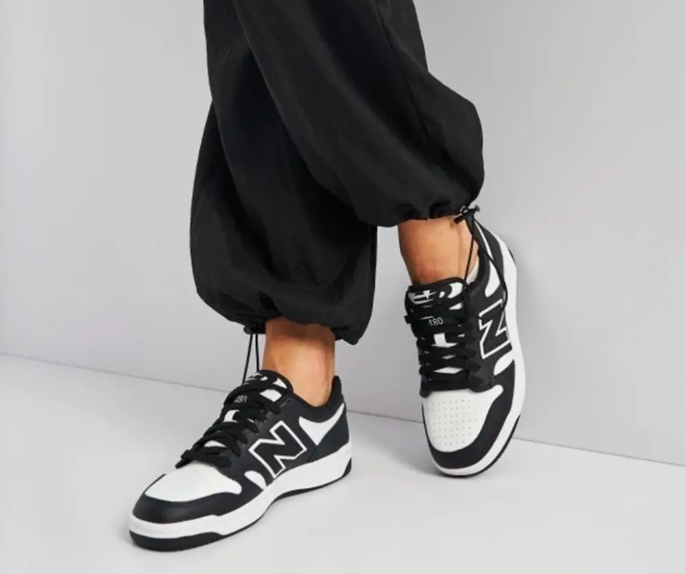 Giày New Balance 480 'Black White' BB480LBA - Ảnh 3