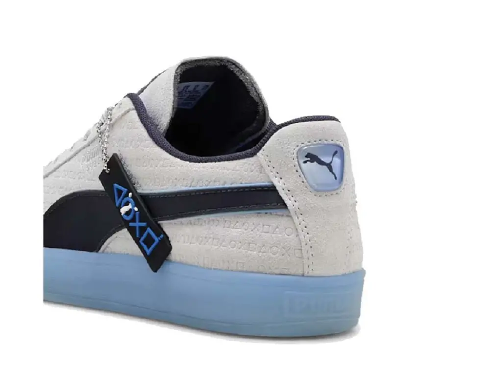 Giày Puma Suede Playstation Glacial Grey 396246-01 - Ảnh 3