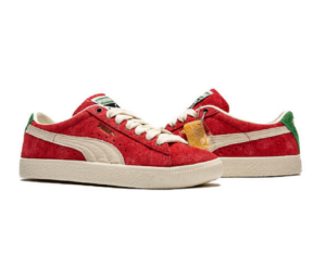 Alternative view of Giày Puma Suede Vintage Origins Red 393116-01