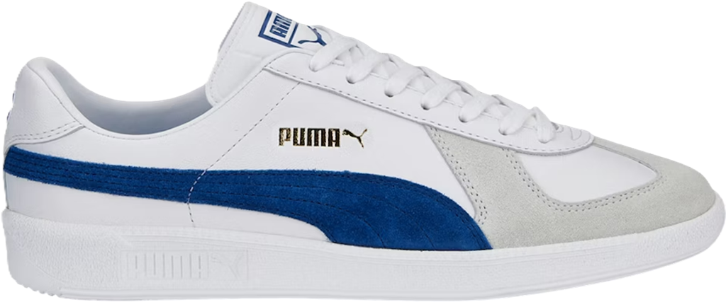 Giày Puma Army Trainer Low 'White Blazing Blue' 386607-04