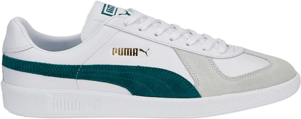 Giày Puma Army Trainer 'White Varsity Green' 386607-03