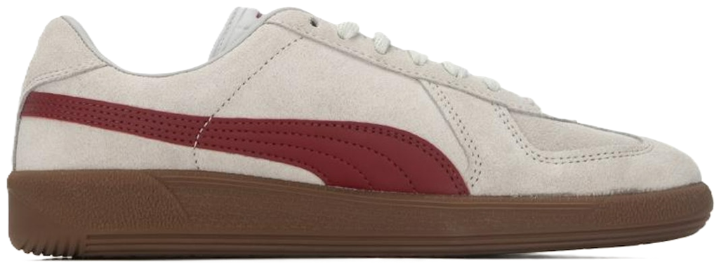 Giày Puma Army Trainer Suede 'White Gray Red' 388156-02