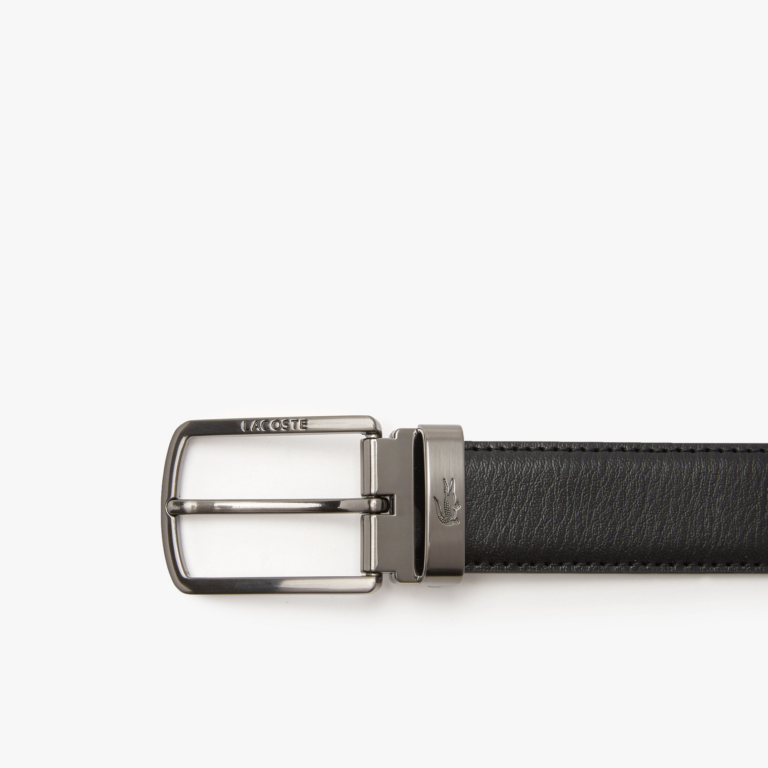 Thắt Lưng Lacoste Two Pin Buckle Belt Gift ‘Black’ RC4050M53G-672 - Ảnh 2