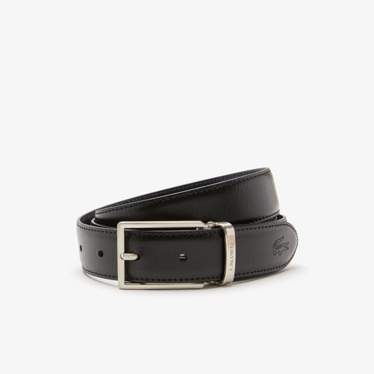 Thắt Lưng Lacoste Two Pin Buckle Belt Gift ‘Black’ RC4050M53G-672 - Ảnh 5
