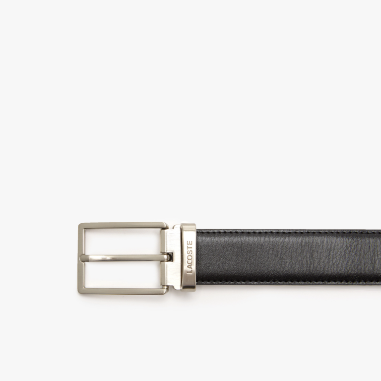 Thắt Lưng Lacoste Two Pin Buckle Belt Gift ‘Black’ RC4050M53G-672 - Ảnh 3