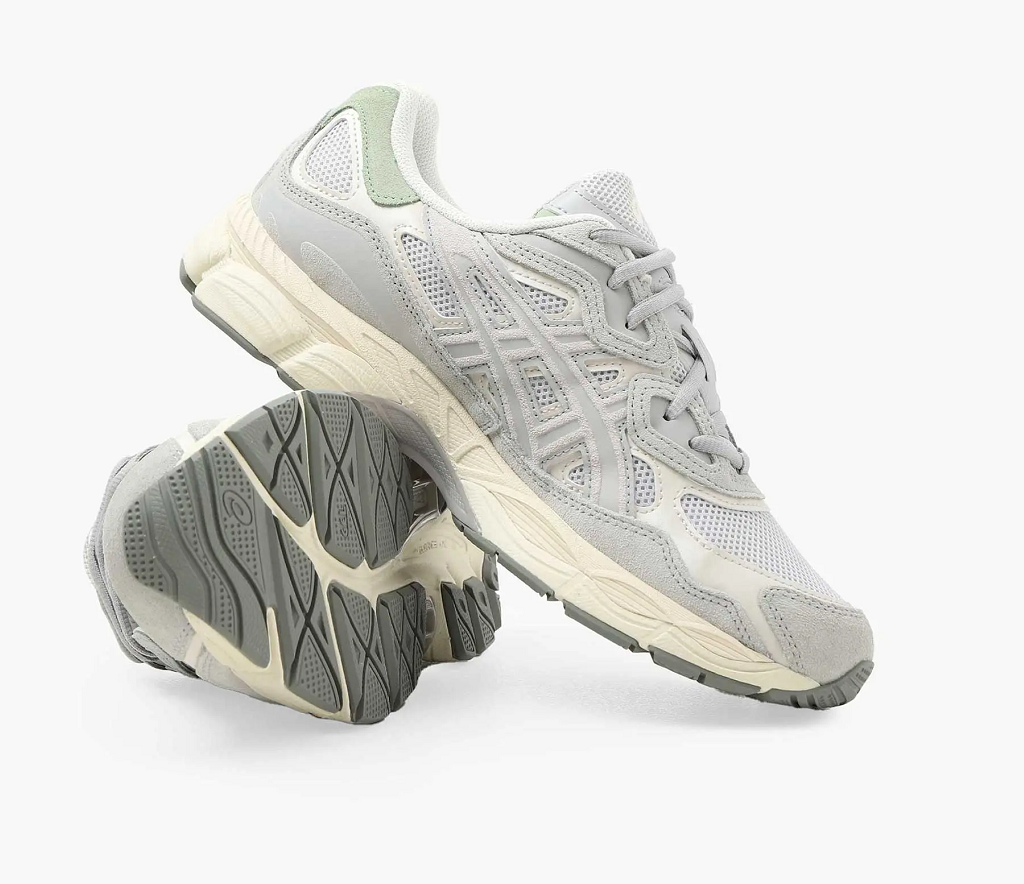 Giày Asics Gel-NYC Cloud Grey Green 1203A383-022 - Ảnh 3