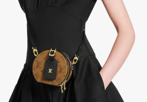 Alternative view of Túi Louis Vuitton Mini Boite Chapeau Monogram Reverse Canvas 'Black' M68276