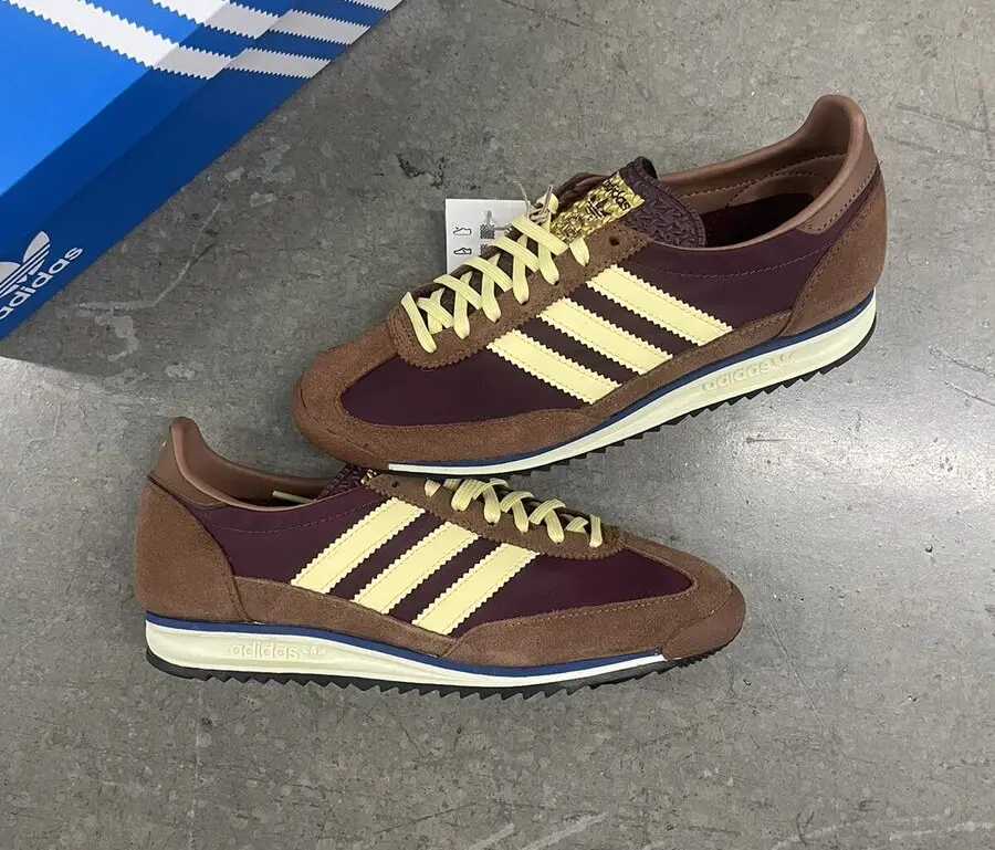 Giày Adidas SL 72 OG Maroon Preloved ‘Brown’ IE3425 - Ảnh 3